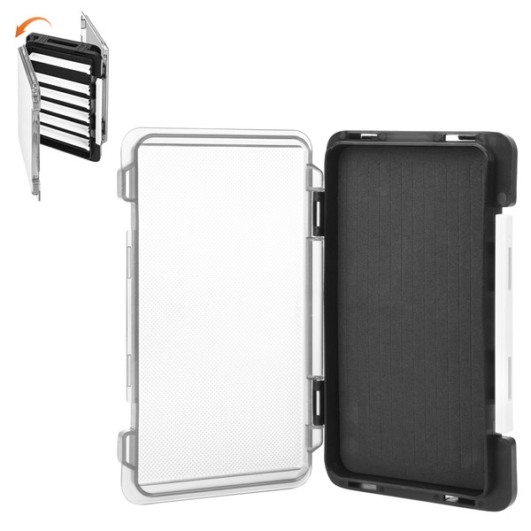 Lightweight Fly Fishing Storage Box – Adjustable Dividers, Compact Organizer