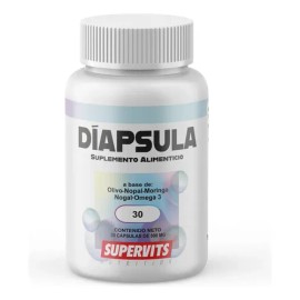 Diapsula Reduce Los Niveles De Azucar 30caps 3 Pack SUPERVITS Sabor Sin Sabor