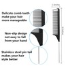 Rat Tail Combs Set, RuiChy 3 Pack Carbon Styling Combs