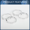 INFINAUTO Hub Centric Rings, 60.1mm ID to 73.1mm OD Vehicle