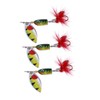 CORHAD Durable Fishing Spinner Sequin Bait 4.5cm Real Fish Shape