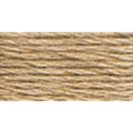 DMC 117-3864 Mouline Stranded Cotton Six Strand Embroidery Floss Thread, Light Mocha Beige, 8.7-Yard