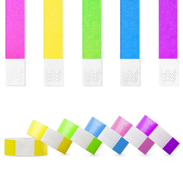 Pack of 100 admission bands, waterproof, party bands, entrance bands