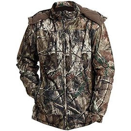Krumba Mens Camo Hunting Jacket: Winter Insulated Warmer Waterproof Outdoor Coat Size L