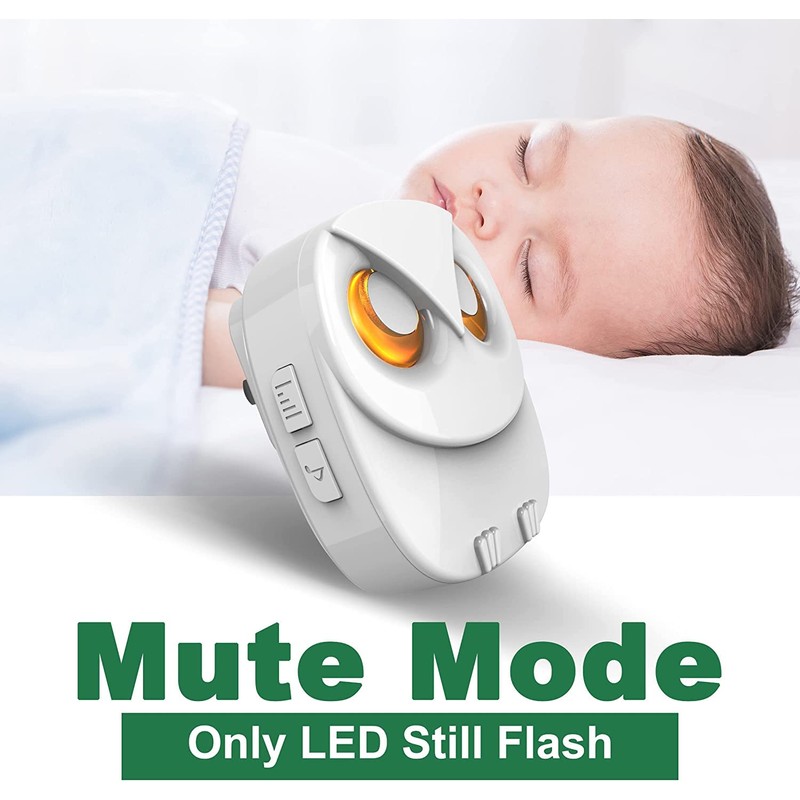 Wireless Doorbell,HTZSAFE Doorbell,1 Receiver + 1 Transmitter - White