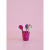 Rice Melamine Teaspoons Teaspoons Set of 6 Multi-Coloured