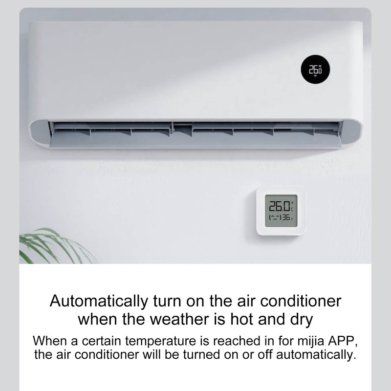 Bluetooth Thermometer Hygrometer High Sensitivity Temperature Humidity Monitor for Home