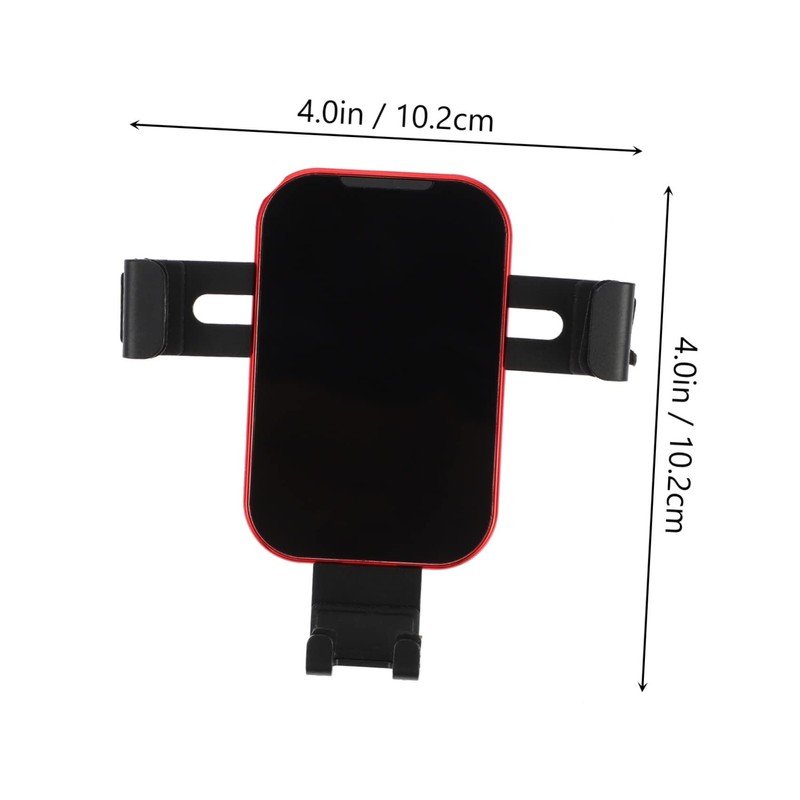 Tofficu Car Air Vent Phone Holder Adjustable Metal Cell Phone