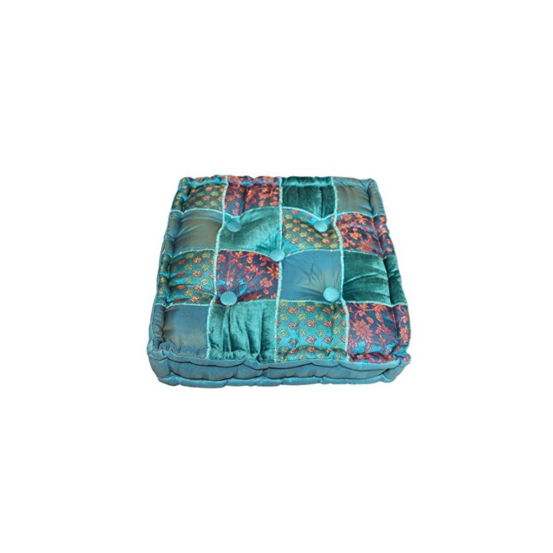 Relaxus Yoga and Meditation Cushion - Hand Crafted. 16" x