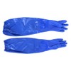 Long Sleeve Anti Chemical Gloves PVC Acid Alkali Oil Resistant