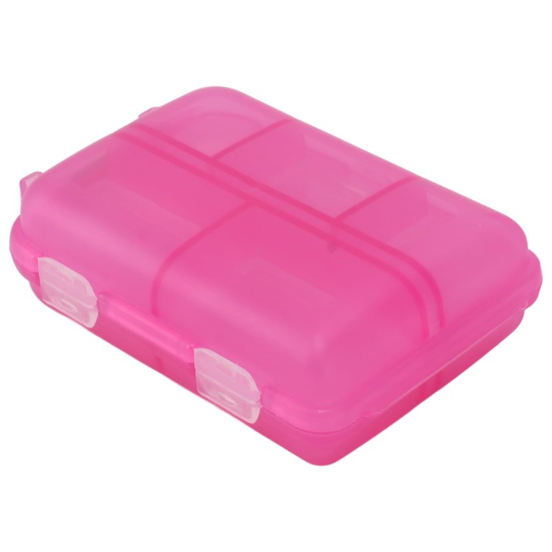 Bag, Compact Box in Plastic, Portable 10 Compartments for Home