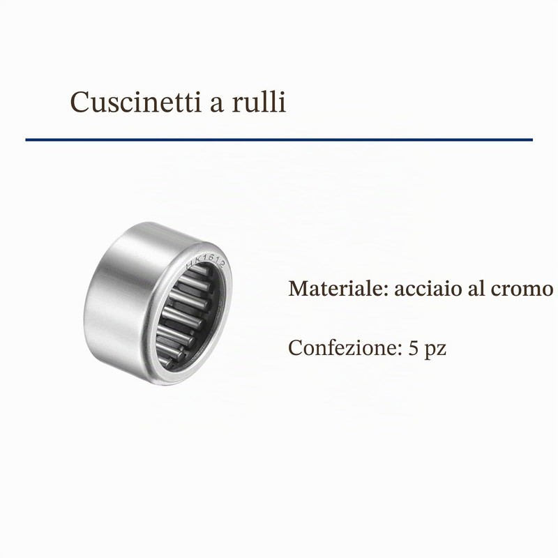 Kozelo 5pz HK1612 Ago Rotolo Cuscinetti - [16mm x 22mm