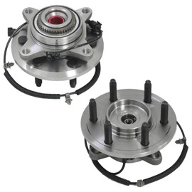 MAYASAF 515142 Front Wheel Hub and Bearing Assembly 6 Lugs w/ABS Fits 2011-2014 for Ford F-150/2011-14 for Ford Expedition/ 2011-14 for Lincoln Navigator, 4WD Only Excludes Heavy Duty Models