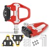 PXQUAL Road Bike Clipless Pedals Compatible with SPD SL System