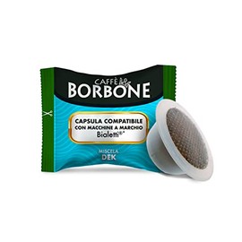 Caffè Borbone Dek Decaffeinated Coffee Blend - 50 Capsules - Compatible with Bialetti®* Coffee Machines