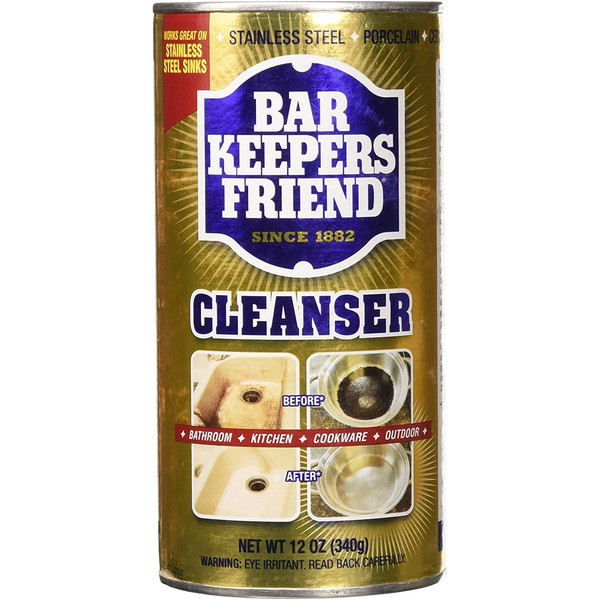 Bar Keepers Friend Powdered Cleanser 12-Ounces (1-Pack)