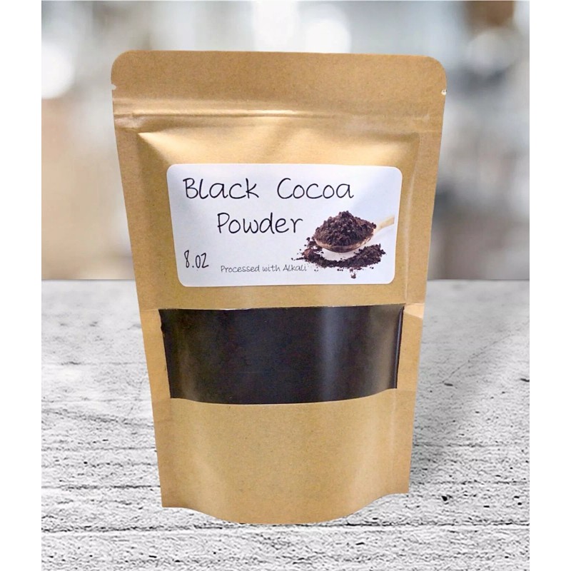 Our Nesting Box Black Cocoa Powder Premium Grade Unsweetened 8oz