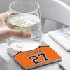 Astro Coasters for Drinks, Houstno Baseball Ceramic Coasters Set of