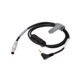 Uonecn Nucleus-M 7 Pin Male to 2.5mm LANC Run/Stop Cable Motor Control for Canon C100, C200, C300 MKII, for URSA Mini Pro Cameras