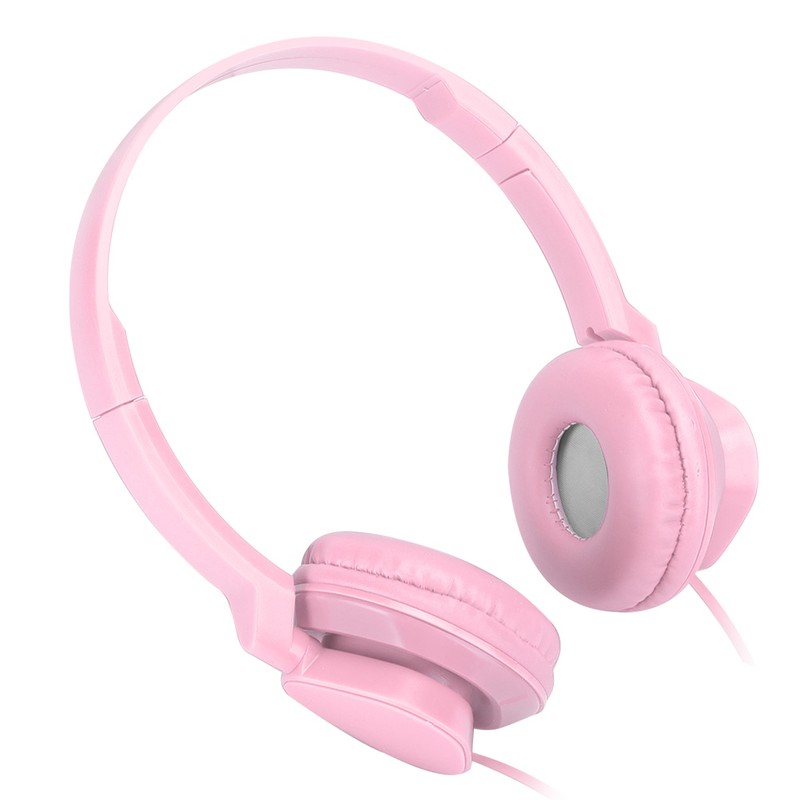 Wired Headphones Over Ear Headsets Stereo Sound Earphone with Mic