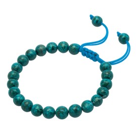 Amazing Gemstone Chrysocolla Bracelet, Gifts For Men & Women - Protection Healing Crystal Bracelet - 8mm Gemstone Beaded Adjustable Bracelet, Pulseras Para Hombres Mujer Stocking Stuffers
