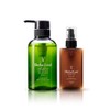 Herbal Leaf Shampoo and Hair Oil Set, 2-Piece Set, Made
