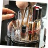 WOONEKY Makeup Brush Holder Rotatable Vanity Organizer with Compartments Compact