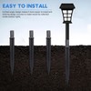 Angoily 25pcs Solar Light Stakes, 5.5X0.55inch Ground Spikes Light Replacement