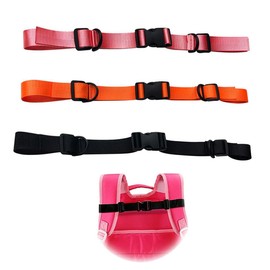 HSAJS Pack of 3 Adjustable Chest Strap for Backpack, Backpack Strap, Quick Release Backpack Strap for Jogging, Hiking, All-Purpose Strap for Travel, Climbing, School Bag, School Bag