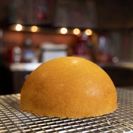 Fat Daddio's PHA-35PK Anodized Aluminum Hemisphere Pan, 3.5 x 1.75 Inch, Set of 4