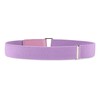 Ladeheid P15G Girls' Elastic Belt 1-6 Years 34-65 cm, Purple/Flower