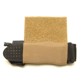 Esstac Elastic Tourniquet/TQ Holder with Hook & Loop Fastener (Coyote Brown)