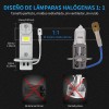 Kit De Faros Led H1 H3 Plug & Play 1:1