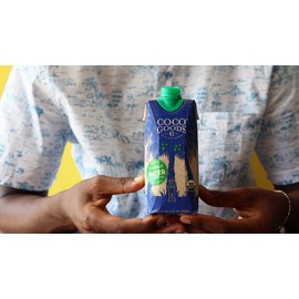 CocoGoodsCo Single-Origin 100% Organic Coconut Water, Non-GMO, Never from Concentrate (16.9 fl. oz, 12 pack)