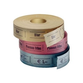 Wolf & Appenzeller 601107 Voucher Roll Food Blue