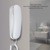 Wall Mountable Telephone Multifunctional Clear Sound Corded Landline Phone for