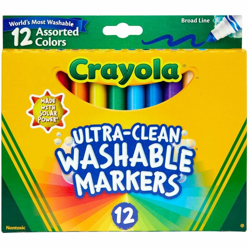 Crayola Ultra Clean Markers 12ct
