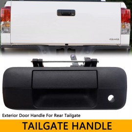 Unbranded For Toyota Tundra 2007 2008 -2013 Textured With Keyhole Tailgate Latch Handle