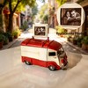 FMYSUSUXY Vintage Truck Van Model Piggy Bank with Photo Frame