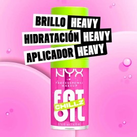 Brillo Labial Hidratante Gloss Fat Oil Chillz De Nyx                                                                                                  