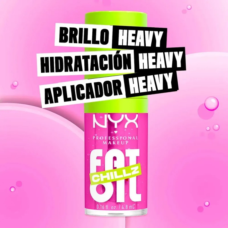 Brillo Labial Hidratante Gloss Fat Oil Chillz De Nyx