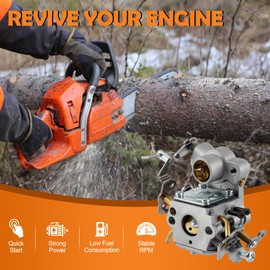 P3314 Carburetor for Poulan Pro P3314WS P3416 PP3816 PP4018 Chain Saw for Craftsman 358.350990 358.341900 358350830 42cc Chainsaw Replace C1M-W26 545070601 545040701