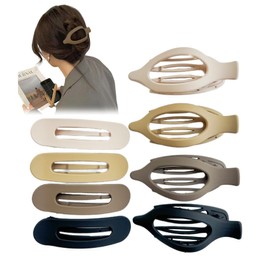 8 pcs hair clips (Nature Color)