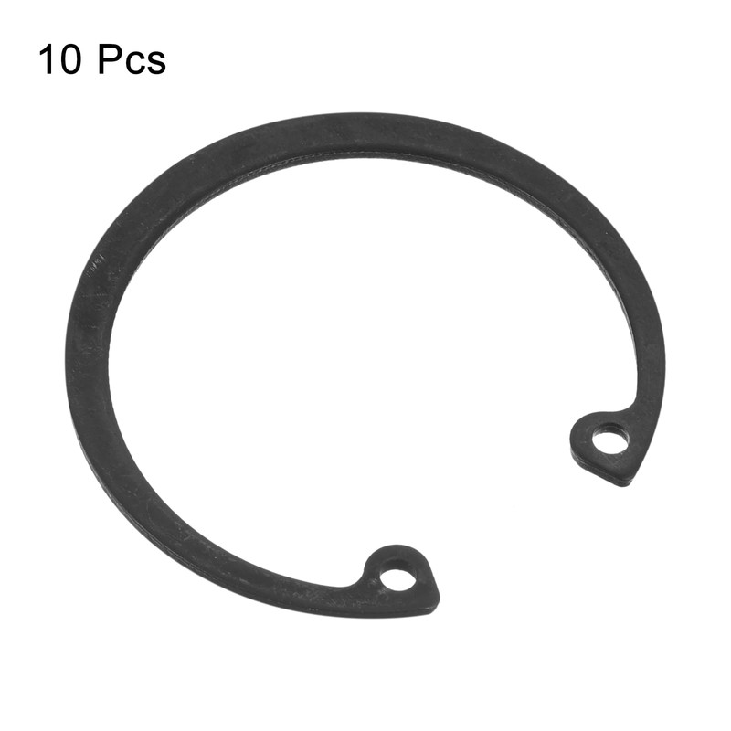 sourcing map 10Pcs 50mm Internal Retaining Ring Circlip, 65 Mn