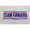 Retro Chevy TEAM CAMARO Blue Font Patch Iron On Vintage