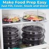 Heavy Duty, Recyclable 12 In. Serving Tray and Lid 10pk.