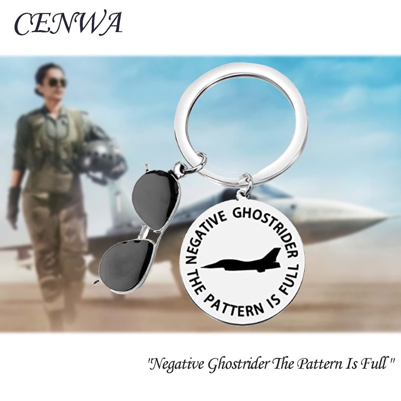 CENWA Funny Aviation Gift Negative Ghostrider The Pattern Is Full