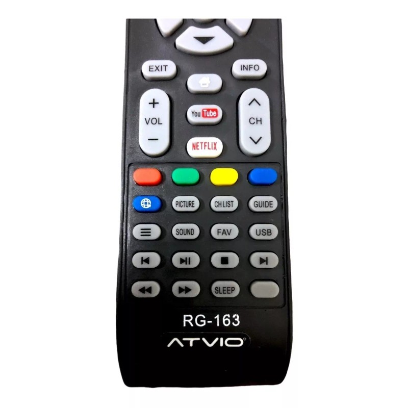Atvio Control Remoto Para Pantalla Smart Tv Atvio + Pilas