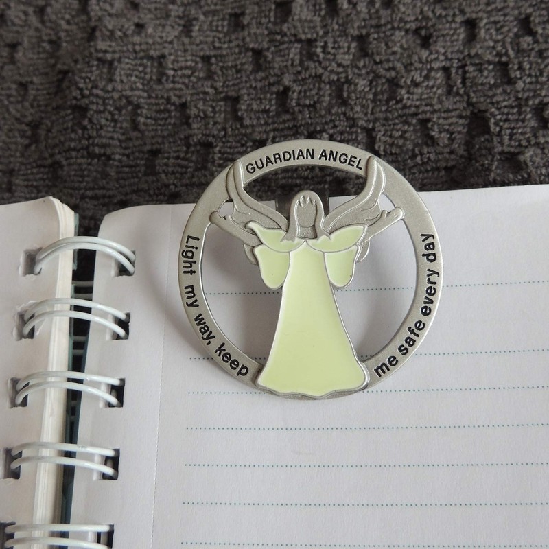Light My Way Guardian Angel Auto Visor Clip, Glow in