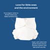 BISENKID Organic Cotton Cloth Diaper Inner - Super Absorbent and